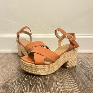 SODA espadrilles burnt orange